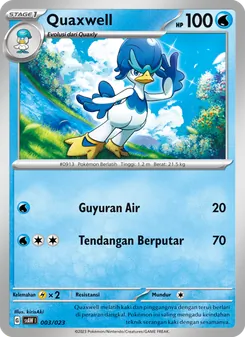 Quaxwell, Quaxly & Mimikyu ex No. 003 Normal