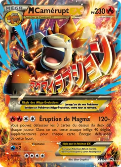 M-Camérupt-EX, Promo XY No. XY198 Normal