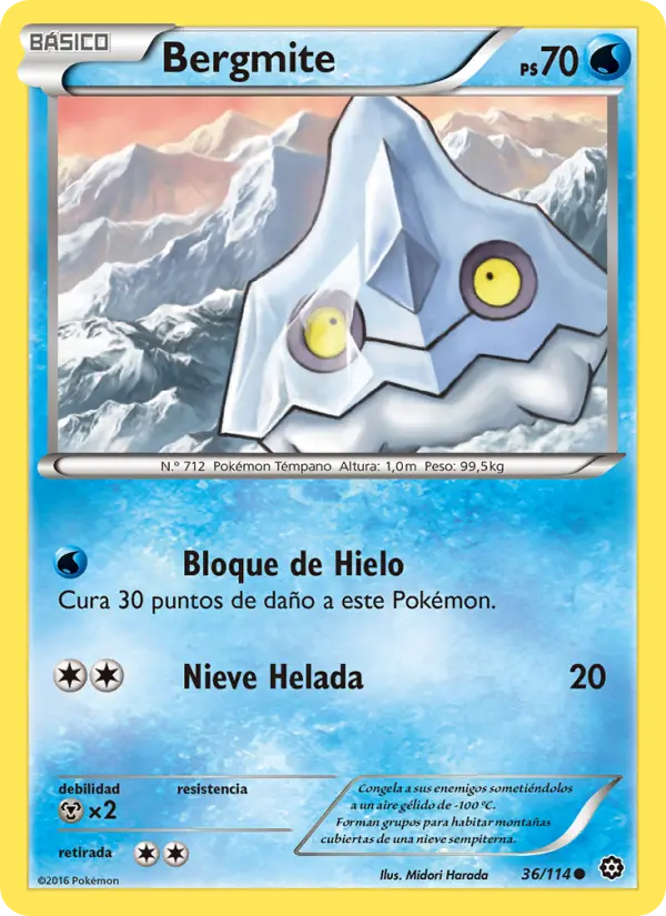 Bergmite, Asedio de Vapor Nº 36