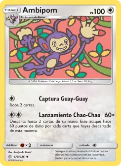 Ambipom, Eclipse Cósmico Nº 170 Normal