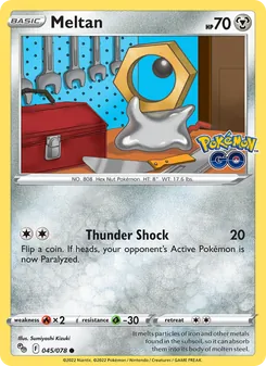 Meltan, Pokémon GO Nº 045 Normal