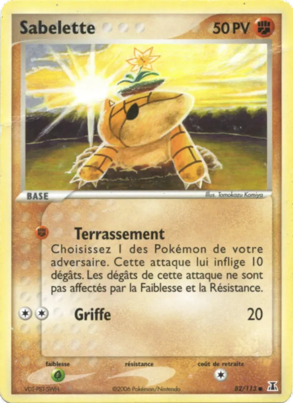 Sabelette, EX Espèces Delta No. 82