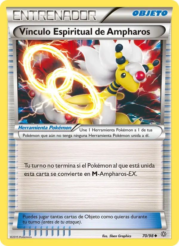 Vínculo Espiritual de Ampharos, Antiguos Orígenes No. 70