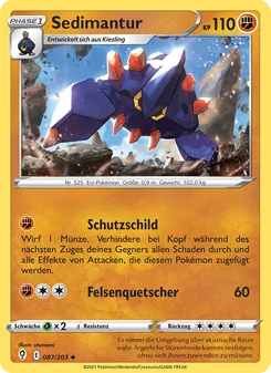 Sedimantur, Drachenwandel Nº 87 Normal