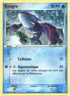 Kyogre, EX Émeraude No. 6 Holo