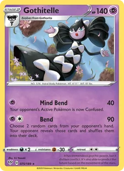 Gothitelle, Darkness Ablaze No. 75 Normal
