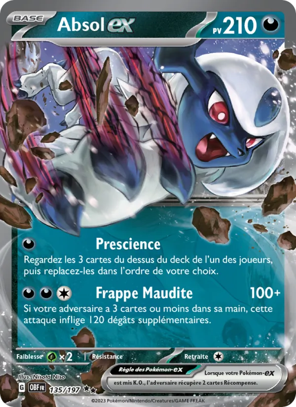 Absol-ex, Flammes Obsidiennes No. 135