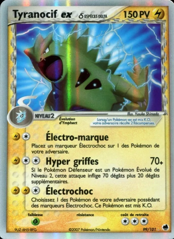 Tyranocif ex δ, EX Île des Dragons No. 99