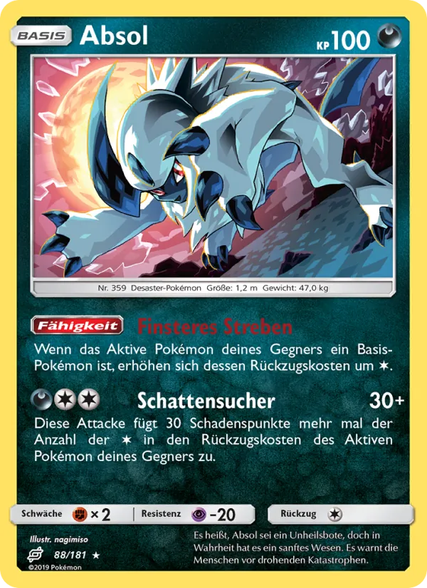 Absol, Teams Sind Trumpf No. 88