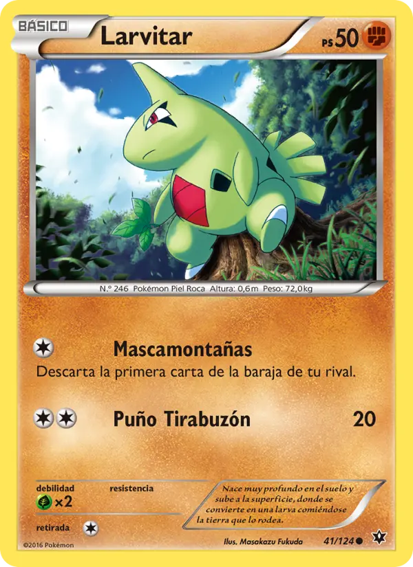 Larvitar, Destinos Enfrentados No. 41