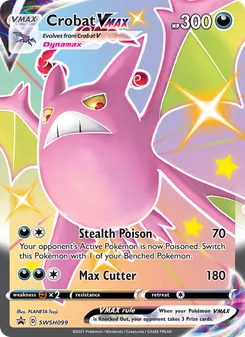 Crobat VMAX, SWSH Black Star Promos Nº SWSH099 Holo