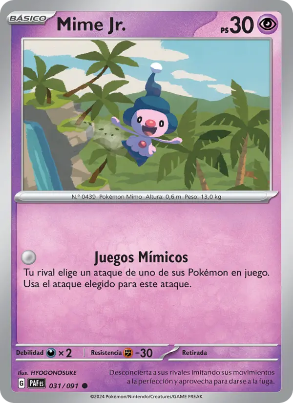 Mime Jr., Destinos de Paldea Nº 031