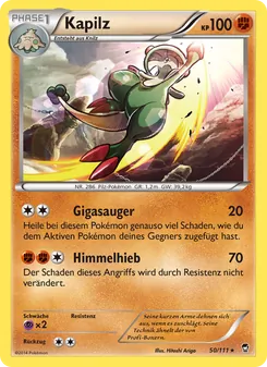 Kapilz, Fliegende Fäuste No. 50 Normal
