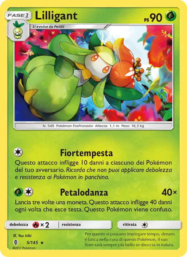 Lilligant, Guardiani Nascenti No. 5