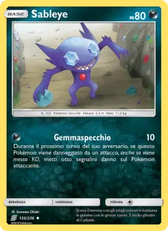 Sableye, Sintonia Mentale Nº 133 Normal