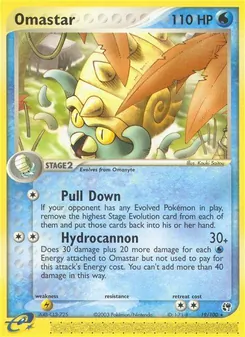 Omastar, Sandstorm No. 19 Normal
