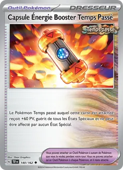 Capsule Énergie Booster Temps Passé, Forces Temporelles No. 140 Normal