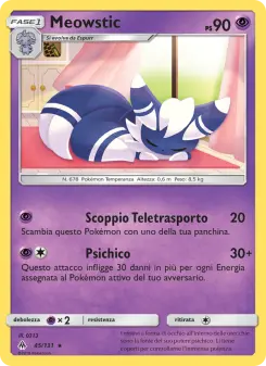 Meowstic, Apocalisse Di Luce No. 45 Normal