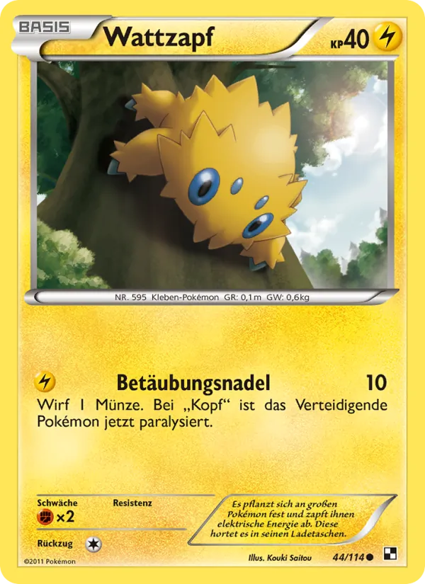 Wattzapf, Schwarz & Weiß No. 44