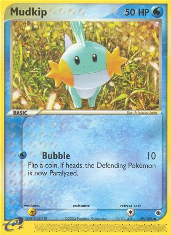 Mudkip, Ruby & Sapphire Nº 59