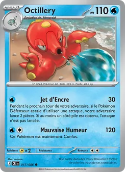 Octillery, Chaos Ascendant No. 017 Normal