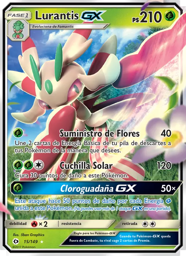 Lurantis GX, Sol y Luna Nº 15