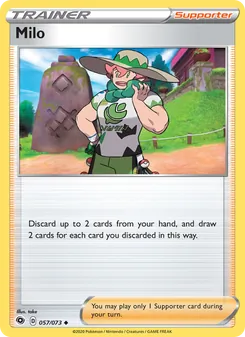 Milo, Champion's Path Nº 57 Normal