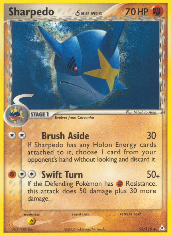 Sharpedo δ, Holon Phantoms No. 53