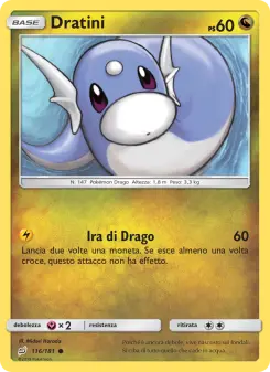 Dratini, Gioco di Squadra No. 116 Normal