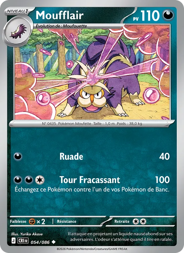 Moufflair, Chaos Ascendant No. 054