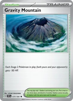 Gravity Mountain, Surging Sparks No. 177 Normal