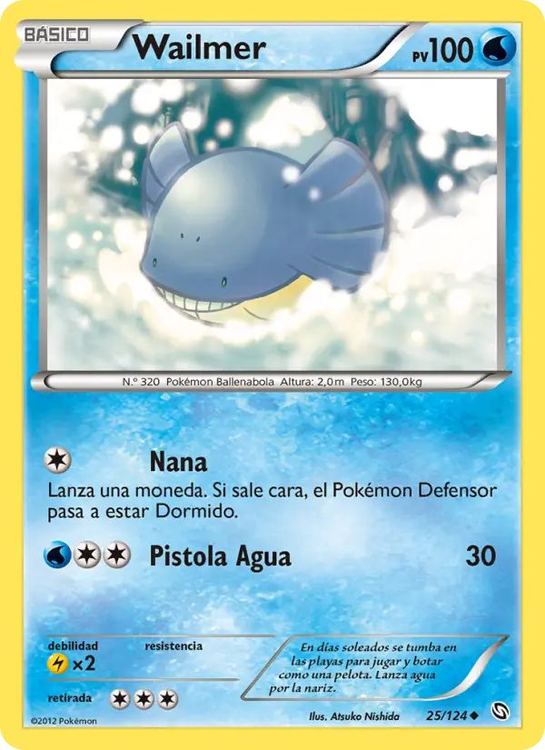 Wailmer, Dragones Majestuosos Nº 25