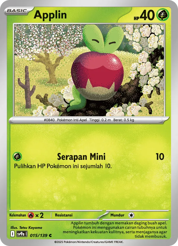 Applin, Ikatan Takdir Nº 015