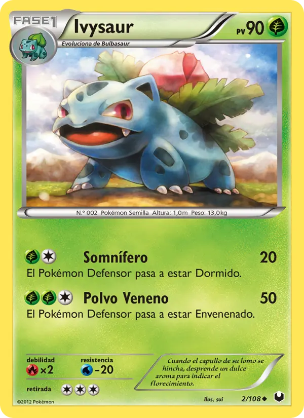 Ivysaur, Oscuros Exploradores No. 2
