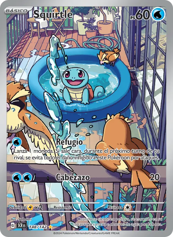 Squirtle, Corona Astral No. 148