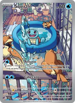 Squirtle, Corona Astral No. 148 Holo