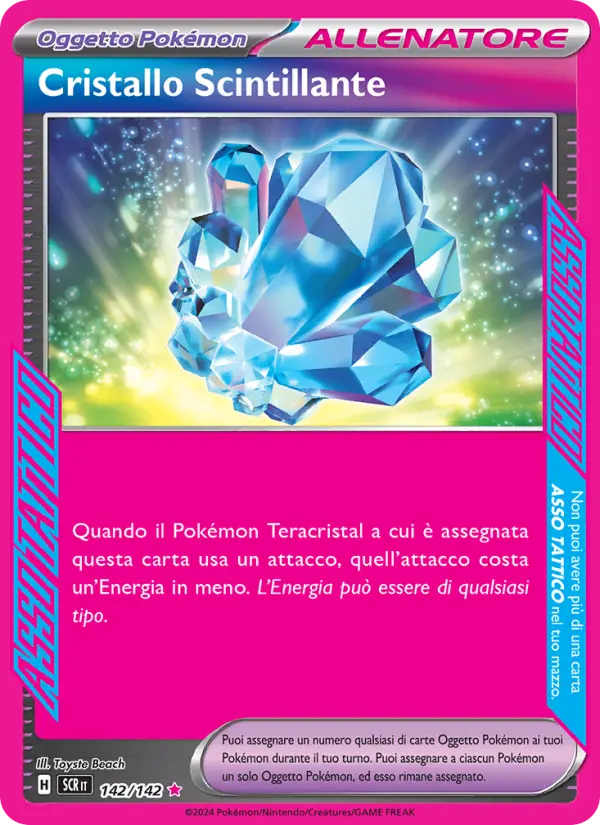 Cristallo Scintillante, Corona Astrale Nº 142