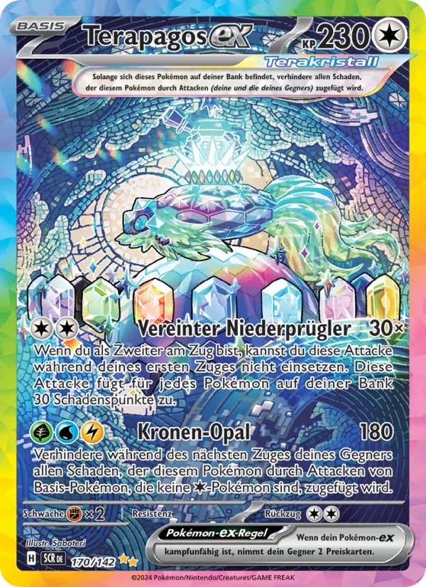 Terapagos-ex, Stellarkrone Nº 170