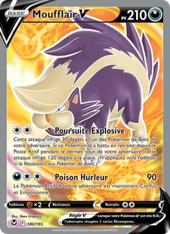 Moufflair V, Tempête Argentée No. 180 Holo