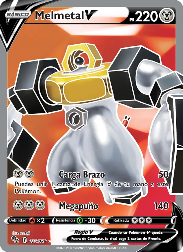 Melmetal V, Pokémon GO No. 075