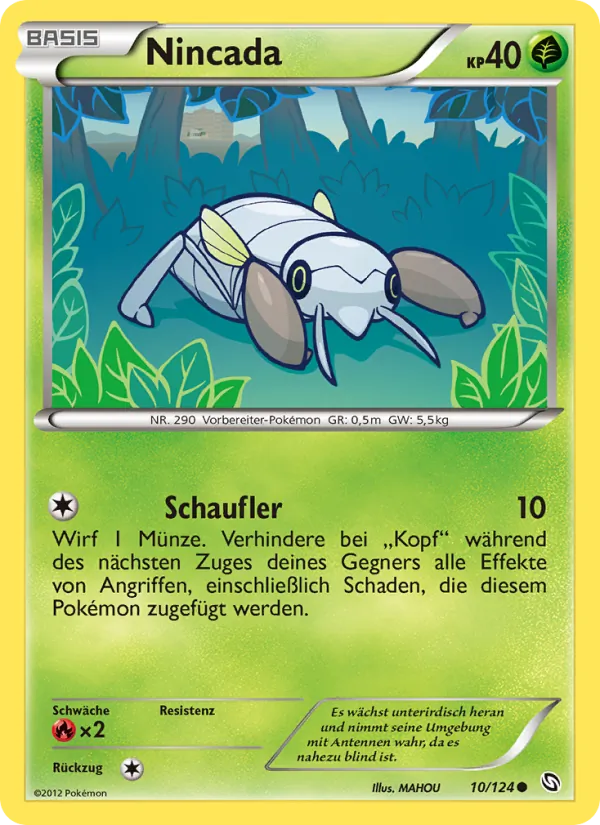Nincada, Hoheit der Drachen No. 10