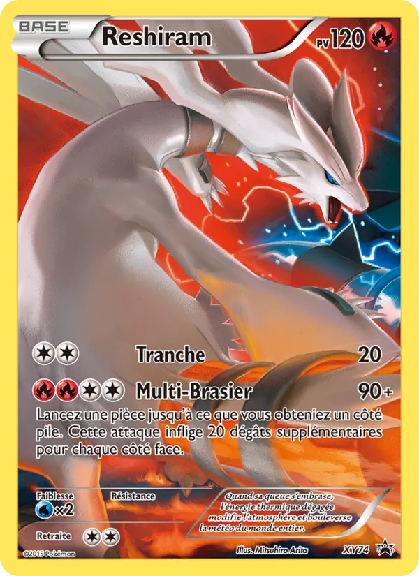Reshiram, Promo XY No. XY74