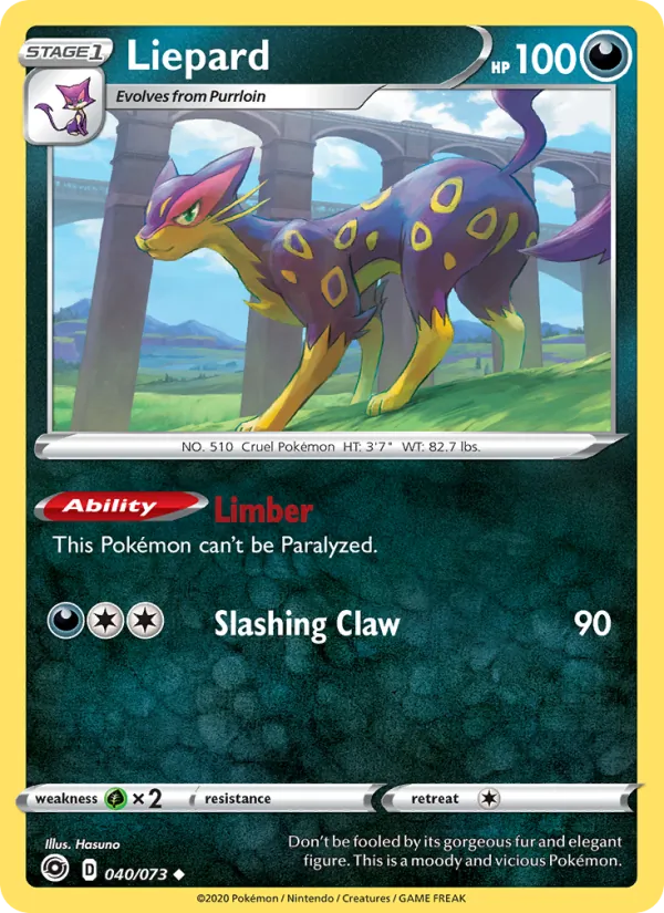 Liepard, Champion's Path Nº 40
