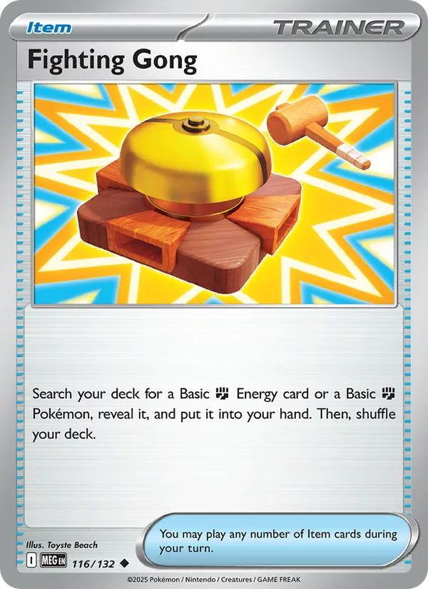 Fighting Gong, Mega Evolution Nº 116