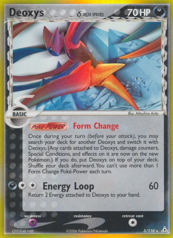 Deoxys δ, Holon Phantoms No. 3