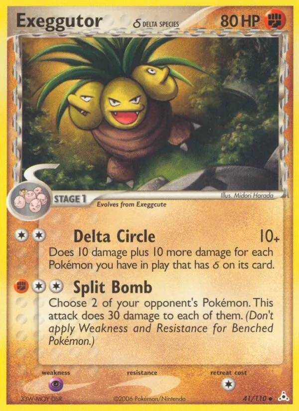 Exeggutor δ, Holon Phantoms No. 41