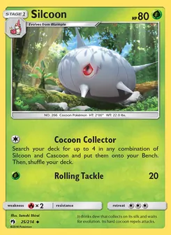 Silcoon, Lost Thunder No. 25 Normal