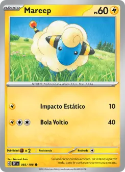 Mareep, Escarlata y Púrpura No. 066 Normal