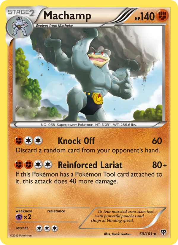 Machamp, Plasma Blast No. 50
