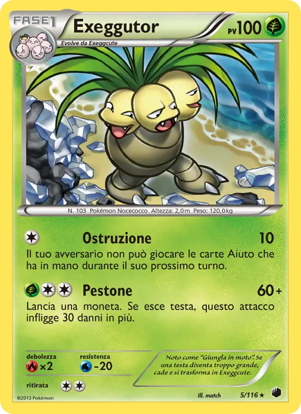 Exeggutor, Glaciazione Plasma No. 5